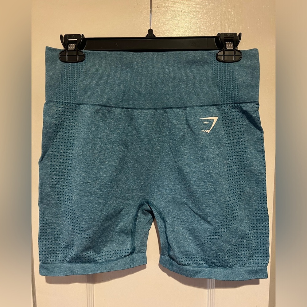 Gymshark Blue VITAL SEAMLESS SHORTS